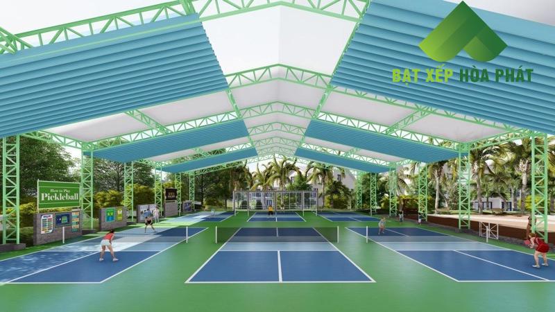 Cách vệ sinh bạt che sân pickleball để kéo dài tuổi thọ