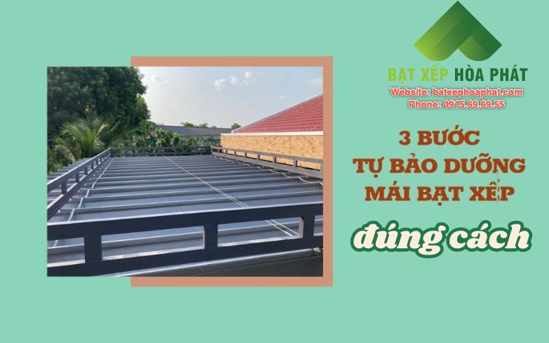 Quy Trình Bảo Dưỡng Bạt Xếp Đà Lạt