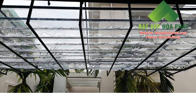 Bạt Che Trong Suốt - giữ vẻ đẹp tự nhiên cho không gian