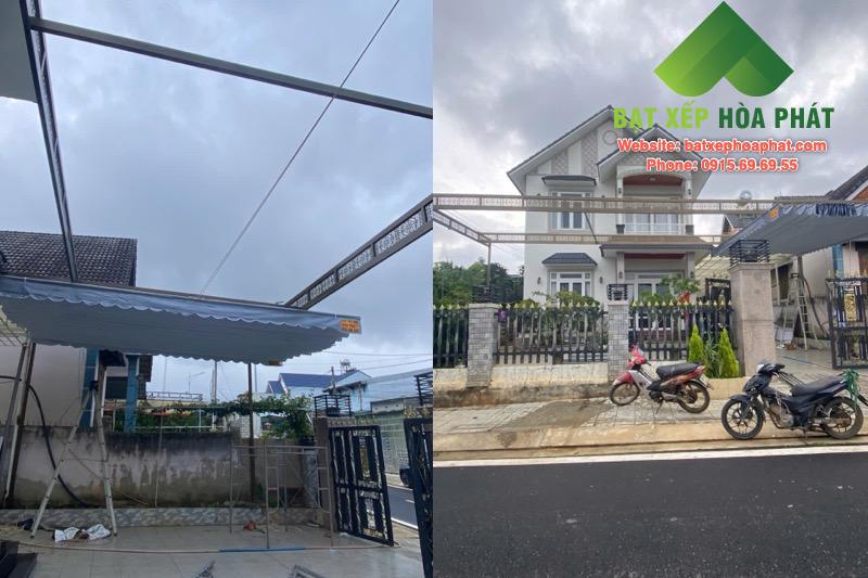 Thiết kết và thi công bạt xếp, mái xếp