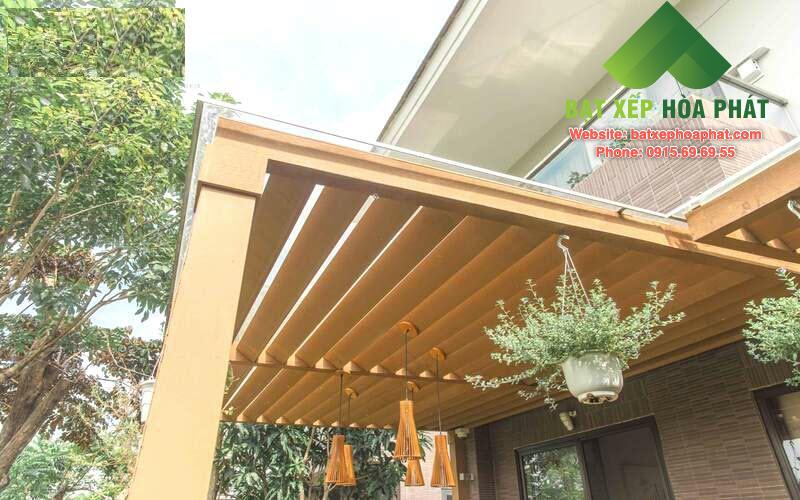 Màu sắc mái hiên hợp phong thủy