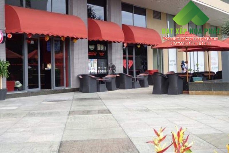 Mái kiểu Pháp cho quán cafe, nhà hàng