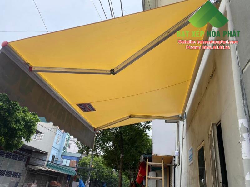 Bạt quay mái hiên cho độ bền cao