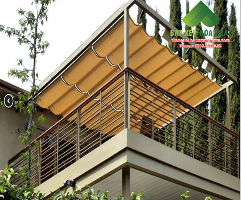 Những lợi ích khi sử dụng mái xếp che sân thượng
