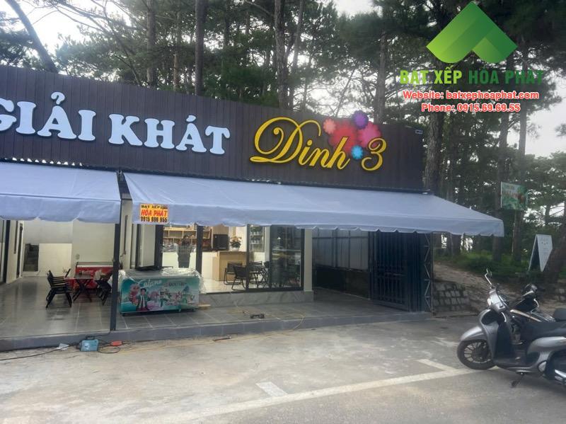 Mái hiên che nắng mưa Quán Đặc Sản & Giải khát Dinh 3