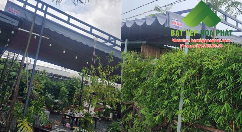 Thi công nhanh - Bền - Đẹp cùng Bạt Xếp Hòa Phát