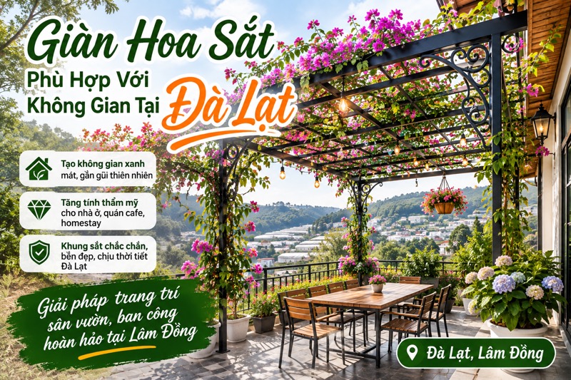 Phù hợp không gian Đà Lạt